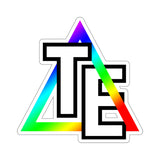 Triangles Everywhere Rainbow | Kiss-Cut Stickers