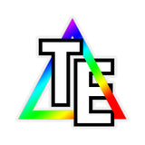 Triangles Everywhere Rainbow | Kiss-Cut Stickers