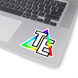 Triangles Everywhere Rainbow | Kiss-Cut Stickers