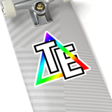 Triangles Everywhere Rainbow | Kiss-Cut Stickers