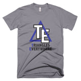 Triangles Everywhere | Shirt | Blue/White/Black