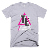 Triangles Everywhere | Shirt | Pink/White/Black | Reversed