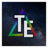 Triangles Everywhere Space Bubble-free stickers