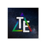 Triangles Everywhere Space Bubble-free stickers