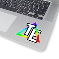 Triangles Everywhere Rainbow | Kiss-Cut Stickers