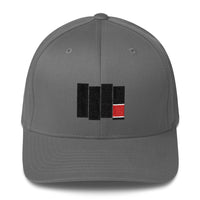 Black Flag Black Belt Structured Twill Cap