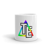 Triangles Everywhere Rainbow Mug