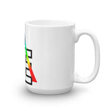 Triangles Everywhere Rainbow Mug