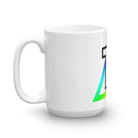 Triangles Everywhere Rainbow Mug