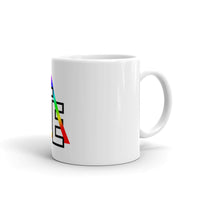 Triangles Everywhere Rainbow Mug