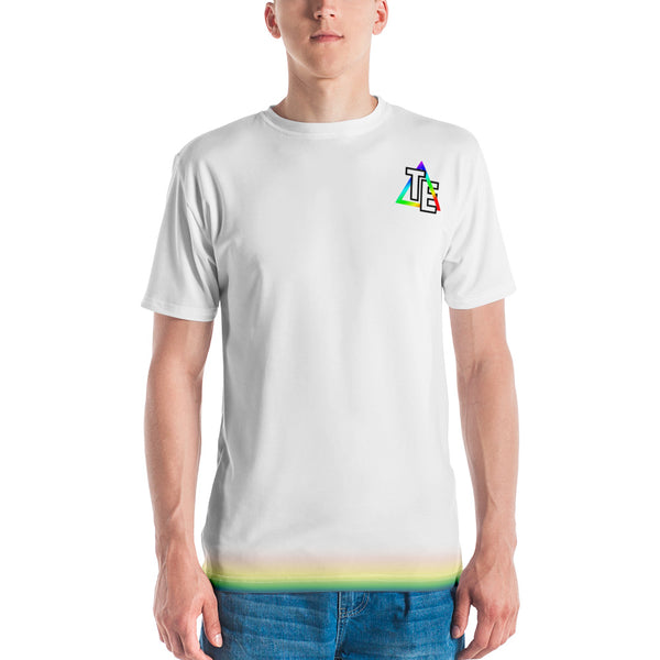 Triangles Everywhere Rainbow Logo | T-shirt