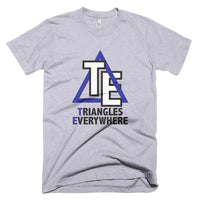 Triangles Everywhere | Shirt | Blue/White/Black