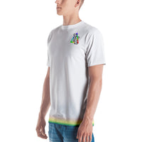 Triangles Everywhere Rainbow Logo | T-shirt